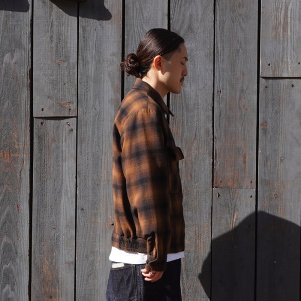 画像11: 【PointUp10%11/10迄】NEEDLES（ニードルズ）Sport Jacket（スポーツジャケット）"Wool Omble Plaid" / Brown（ブラウン） (11)
