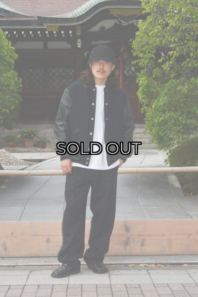 画像13: ※Exclusive※ Settlemier's（セトルマイヤーズ）Award Jacket（アワードジャケット） / Black×Grey（ブラック×グレー） (13)