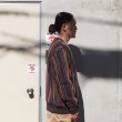 画像10: COOHEM(コーヘン)MULTI KUSARI STRIPE KINT CARDIGAN(マルチクサリ ストライプニットカーディガン)/ Brown(ブラウン) (10)