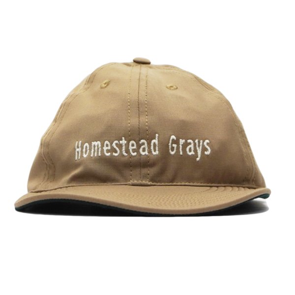 画像4: DECHO(デコー)COOPERSTOWN BALL CAP(クーパーズタウンボールキャップ)"Homestead Grays" / Black(ブラック)・Grey(グレー)・L,Beige(ライトベージュ) (4)