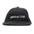 画像2: DECHO(デコー)COOPERSTOWN BALL CAP(クーパーズタウンボールキャップ)"Homestead Grays" / Black(ブラック)・Grey(グレー)・L,Beige(ライトベージュ) (2)