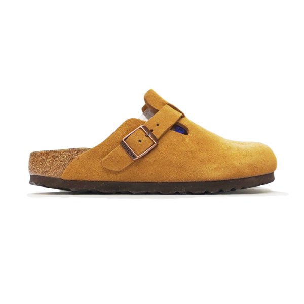 画像1: BIRKENSTOCK(ビルケンシュトック)BOSTON(ボストン)"Narrown Fit" / Mink Suede(ミンクスエード) (1)