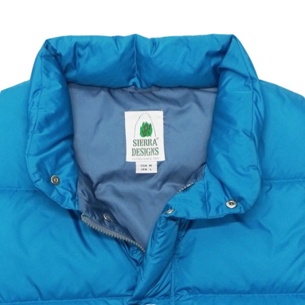 画像6: SIERRA DESIGNS（シエラデザイン）ZIP DOWN VEST（ジップダウンベスト）/ Orange（オレンジ）・Turquoise（ターコイズ） (6)