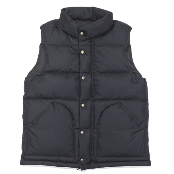 画像2: SIERRA DESIGNS（シエラデザイン）ZIP DOWN VEST（ジップダウンベスト）/ Black（ブラック）・V,Tan（ヴィンテージタン） (2)