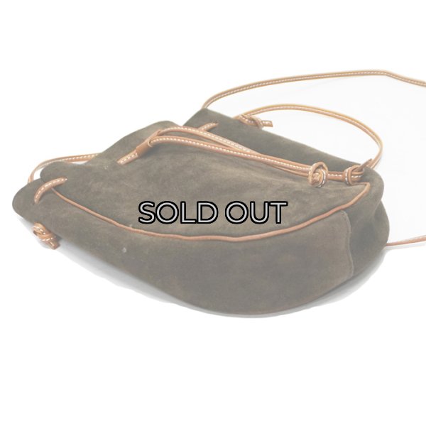 画像2: ARTS&CRAFTS（アーツアンドクラフツ）MEDICINE BAG（メディスンショルダー）"KUDU NAKED" / Brown（ブラウン） (2)