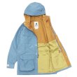 画像3: SIERRA DESIGNS（シエラデザイン）60TH Anniversary  MOUNTAIN PARKA（60周年記念マウンテンパーカー）"Made in Japan" / B,Stone×V.Tan（ブルーストーン×ヴィンテージタン） (3)