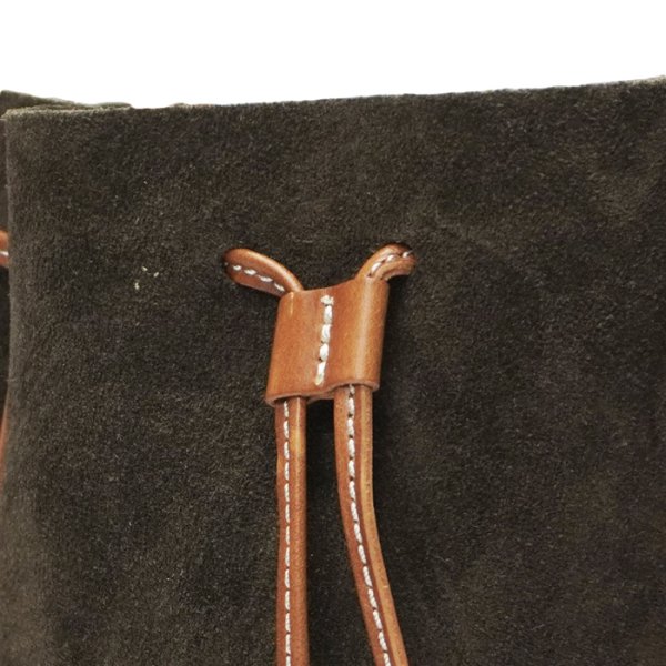 画像4: ARTS&CRAFTS（アーツアンドクラフツ）MEDICINE BAG（メディスンショルダー）"KUDU NAKED" / Brown（ブラウン） (4)