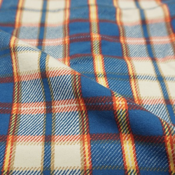 画像8: Good On（グッドオン）Flannel Check Sweat Shirt Jacket（フランネルチェックスウェットシャツジャケット）"9oz Nep Flannel" / Cream（クリーム） (8)