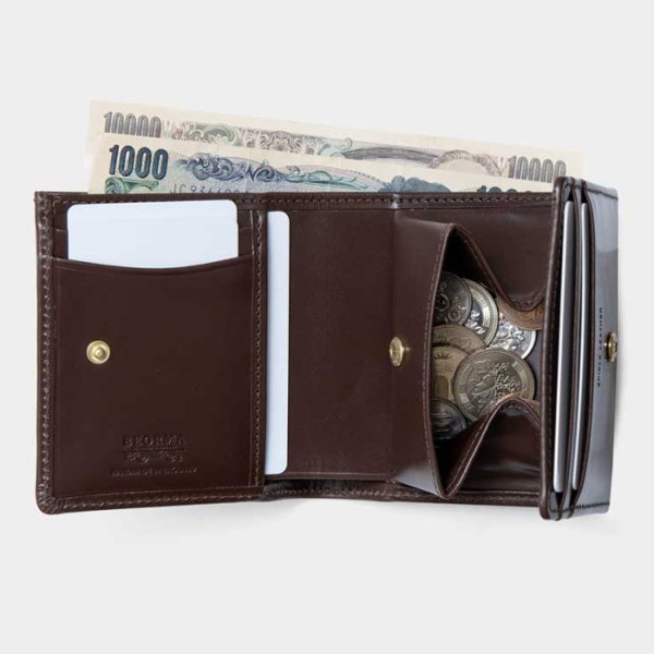 画像6: BEORMA（ベオーマ）COMPACT WALLET（コンパクトウォレット）"BRIDLE LEATHER" / 4Colors（4色展開） (6)