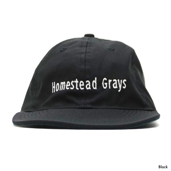 画像2: DECHO（デコー）COOPERSTOWN BALL CAP（クーパーズタウンボールキャップ）"Homestead Grays" / Black（ブラック）・Grey（グレー）・L,Beige（ライトベージュ） (2)