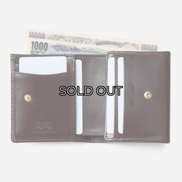 画像3: BEORMA（ベオーマ）COMPACT WALLET（コンパクトウォレット）"BRIDLE LEATHER" / Green（グリーン） (3)