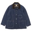 画像1: F.O.B FACTORY（エフオービーファクトリー）DENIM CHORE JACKET（デニムチョアジャケット）”BLANKET LINER” / Blue（ブルー） (1)