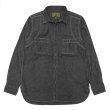 画像1: Nigel Cabourn（ナイジェル・ケーボン）NEW MEDICAL SHIRT（ニューメディカルシャツ）/ Black（ブラック） (1)