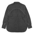 画像2: Nigel Cabourn（ナイジェル・ケーボン）NEW MEDICAL SHIRT（ニューメディカルシャツ）/ Black（ブラック） (2)