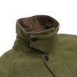 画像4: F.O.B FACTORY（エフオービーファクトリー）RIDING JACKET（ライディングジャケット）”HEAVY MOLESKIN” / Olive（オリーブ） (4)