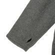 画像4: ENGINEERED GARMENTS（エンジニアードガーメンツ）Zip Moc Neck（ジップモックネック）"Wool Poly Nep Sweater Knit" / Charcoal（チャコール） (4)