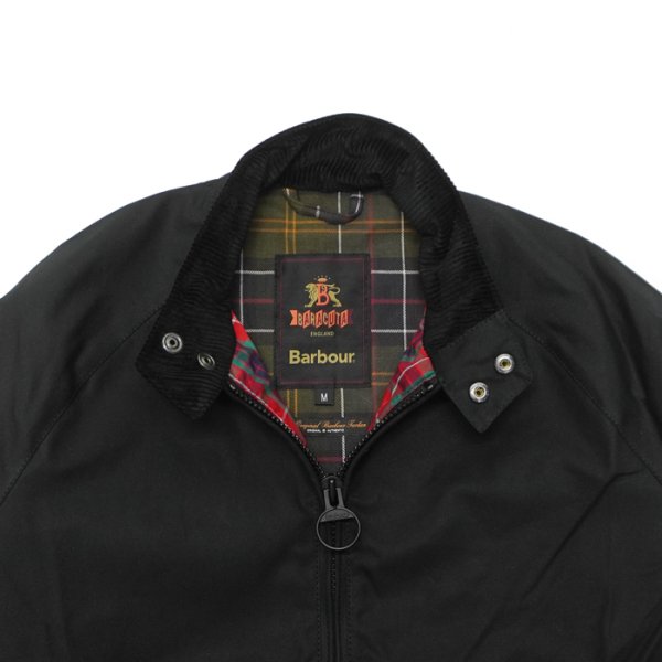 画像3: Barbour×BARACUTA（バブァー×バラクータ）Proton Wax Jacket（ポートンワックスジャケット）"Wax Cotton" / Black（ブラック） (3)