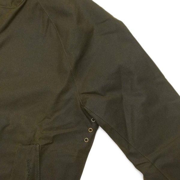 画像5: Barbour×BARACUTA（バブァー×バラクータ）Proton Wax Jacket（ポートンワックスジャケット）"Wax Cotton" / Olive（オリーブ） (5)
