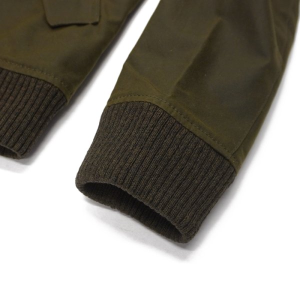 画像6: Barbour×BARACUTA（バブァー×バラクータ）Proton Wax Jacket（ポートンワックスジャケット）"Wax Cotton" / Olive（オリーブ） (6)