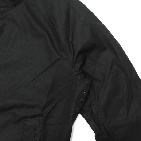 画像5: Barbour×BARACUTA（バブァー×バラクータ）Proton Wax Jacket（ポートンワックスジャケット）"Wax Cotton" / Black（ブラック） (5)