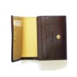 画像2: BEORMA（ベオーマ）COMPACT WALLET（コンパクトウォレット）"CHELSEA LEATHER" / Havana×Ecru（ハバナブラウン×エクリュ） (2)