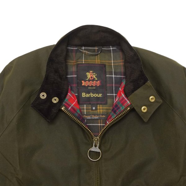 画像4: Barbour×BARACUTA（バブァー×バラクータ）Proton Wax Jacket（ポートンワックスジャケット）"Wax Cotton" / Olive（オリーブ） (4)