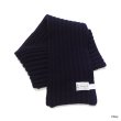 画像2: INVERALLAN（インバーアラン）Rib Knit Scarf（リブ編みマフラー）"Lambswool" / 3Colors（全3色展開） (2)