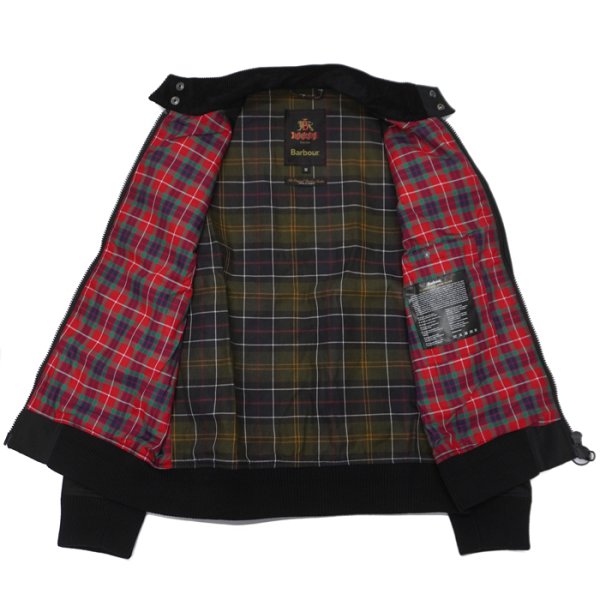 画像4: Barbour×BARACUTA（バブァー×バラクータ）Proton Wax Jacket（ポートンワックスジャケット）"Wax Cotton" / Black（ブラック） (4)