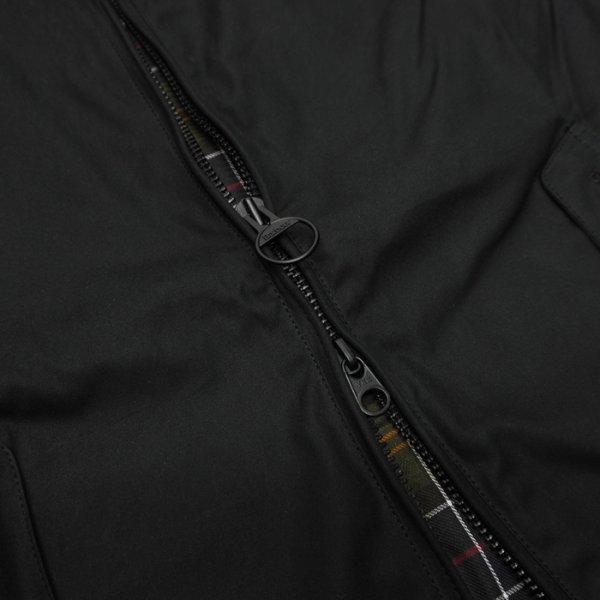 画像7: Barbour×BARACUTA（バブァー×バラクータ）Proton Wax Jacket（ポートンワックスジャケット）"Wax Cotton" / Black（ブラック） (7)