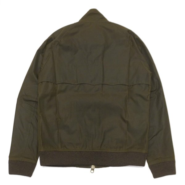 画像2: Barbour×BARACUTA（バブァー×バラクータ）Proton Wax Jacket（ポートンワックスジャケット）"Wax Cotton" / Olive（オリーブ） (2)