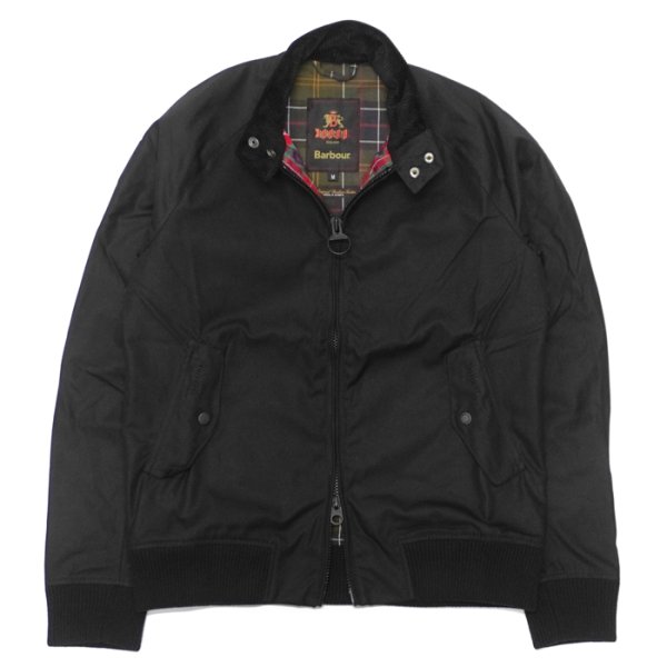 画像1: Barbour×BARACUTA（バブァー×バラクータ）Proton Wax Jacket（ポートンワックスジャケット）"Wax Cotton" / Black（ブラック） (1)