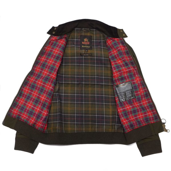 画像3: Barbour×BARACUTA（バブァー×バラクータ）Proton Wax Jacket（ポートンワックスジャケット）"Wax Cotton" / Olive（オリーブ） (3)