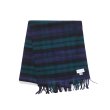 画像4: Johnstons of Elgin（ジョンストンズオブエルガン）Wovwn Scarf（ウーブンスカーフ）"Wool" / Black Watch（ブラックウォッチ）・Bronde（ブロンド） (4)