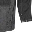 画像5: Nigel Cabourn（ナイジェル・ケーボン）UTILITY SHIRT TYPE2 （ユーティリティシャツ タイプ2）"10oz DENIM" / Black（ブラック） (5)