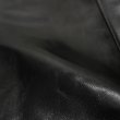 画像8: Y'2 LEATHER（ワイツーレザー）ANILIN STEER ROUNDED HEM CAR COAT（アニリンステアラウンデッドヘムカーコート）/ Black（ブラック） (8)