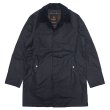 画像1: Barbour×BARACUTA（バブァー×バラクータ）Tyne Wax Coat（タインワックスコート）"Wax Cotton" / Navy（ネイビー） (1)