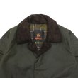 画像4: Barbour×BARACUTA（バブァー×バラクータ）Tyne Wax Coat（タインワックスコート）"Wax Cotton" / Olive（オリーブ） (4)