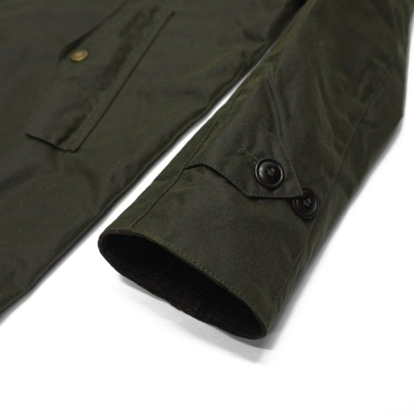 画像6: Barbour×BARACUTA（バブァー×バラクータ）Tyne Wax Coat（タインワックスコート）"Wax Cotton" / Olive（オリーブ） (6)