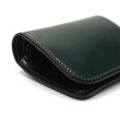 画像3: WILD SWANS（ワイルドスワンズ）CASA（カーサ）コンパクトウォレット/Green（グリーン）"シェルコードバン"×Black（ブラック）"サドルプルアップ" (3)