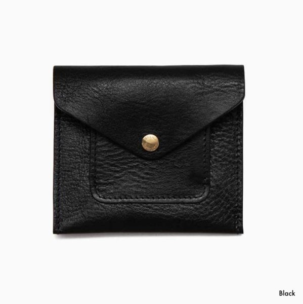 画像2: BEORMA（ベオーマ）SIMPLE WALLET（シンプルウォレット）"NATUR LEATHER" / Natural（ナチュラル）・Black（ブラック） (2)