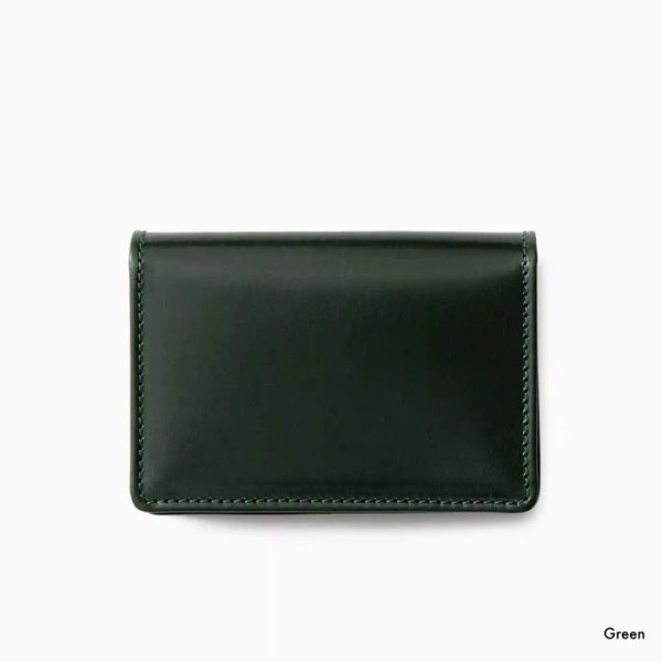 画像3: BEORMA（ベオーマ）GUSSETED CARD CASE（ガセットカードケース）"Bridle Leather" / 4Colors（全4色展開） (3)