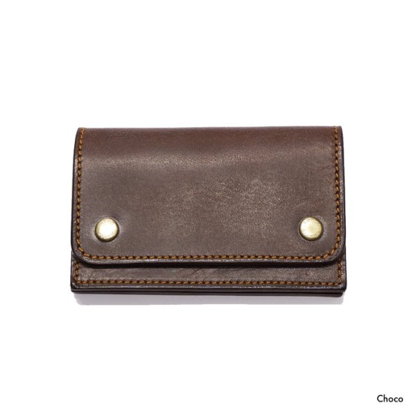 画像1: ARTS&CRAFTS（アーツアンドクラフツ）BOX-COIN COMPACT WALLET（ボックスコインコンパクトウォレット）"ELBAMATT ACC" / Choco（チョコ）・Tan（タン） (1)