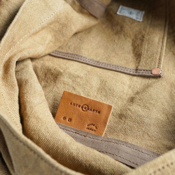 画像7: ARTS&CRAFTS（アーツアンドクラフツ）ONE STRAP SHOULDER（ワンストラップショルダー）"LINEN CANVAS" / Mustard（マスタード） (7)