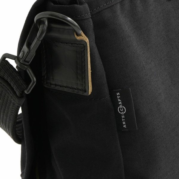 画像11: ARTS&CRAFTS（アーツアンドクラフツ）HUNTING SHOULDER"S"（ハンティングショルダーS）CORDURA SPAN/Black（ブラック） (11)