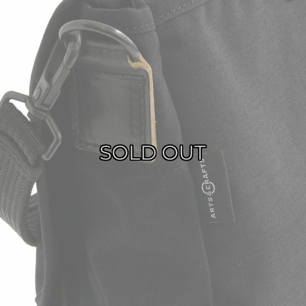 画像11: ARTS&CRAFTS（アーツアンドクラフツ）HUNTING SHOULDER"S"（ハンティングショルダーS）CORDURA SPAN/Black（ブラック） (11)