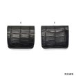 画像13: WILD SWANS（ワイルドスワンズ）CASA（カーサ）コンパクトウォレット/ブラック"クロコダイル"×パープル"ブッテーロ" (13)