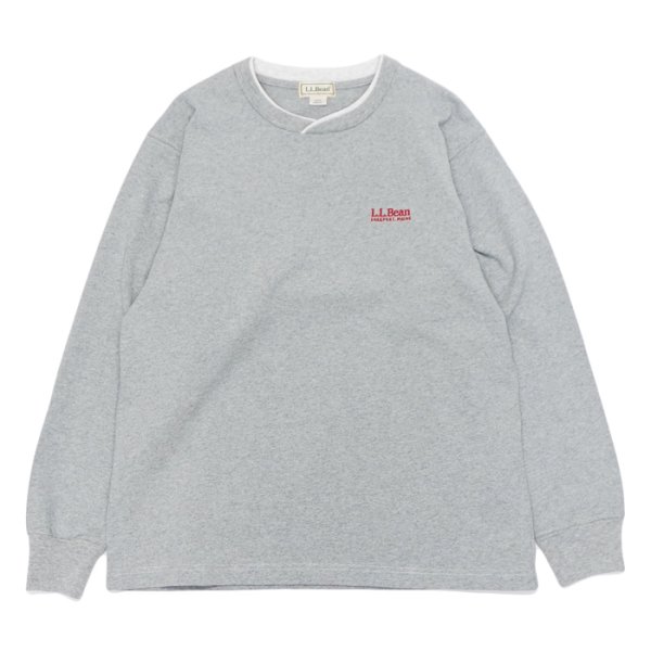 画像1: L.L.Bean Japan Edition（エルエルビーン ジャパンエディション）Union Long Sleeve Tee（ユニオン ロングスリーブT）/ Top Grey（トップグレー） (1)