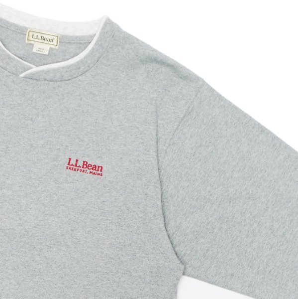 画像4: L.L.Bean Japan Edition（エルエルビーン ジャパンエディション）Union Long Sleeve Tee（ユニオン ロングスリーブT）/ Top Grey（トップグレー） (4)