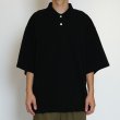 画像7: EVCON（エビコン）KANOKO POLO S/S TEE（カノコポロショートスリーブTシャツ） / Black（ブラック） (7)