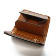 画像8: WILD SWANS（ワイルドスワンズ）CASA（カーサ）コンパクトウォレット/コニャック"POROSUS（ポロサス）"×キャメル"サドルプルアップ" (8)